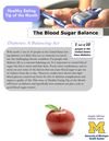 The Blood Sugar Balance